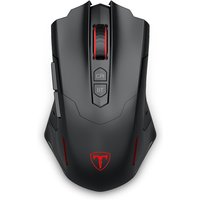 ET PC400 Wireless Gaming Mouse with 8000 DPI, 2.4G & Bluetooth Dual Mode Connection - Ergonomic Design, 7 Programmable Buttons, RGB backlighting, Precision Sensor for PC and Gaming