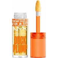 NYX Professional Makeup lipgloss 01 duidelijk pittig - intense kleur, glans, gember, veganistisch