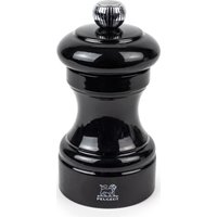 Peugeot Bistro zoutmolen - 10 cm, zwart geschilderd hout