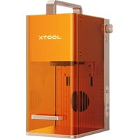 xTool F2 5W IR & 15W Diode Dual Laser Engraver, Built-in 50MP Camera, 6000mm/s Fast, 3D Embossing on Wood, Color Marking on Metal, On-Site & Small-Batch Ready, Portable Desktop Laser Engraving Machine, Base Plate Removed Handheld Verticle Engraving Mailbox
