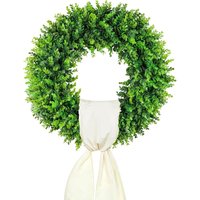 24 Inch Large Boxwood Wreaths-1pcs