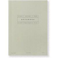 Katie Leamon A5 Notebook Lined Paper 100GSM Sage