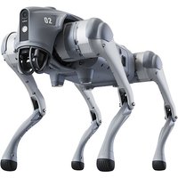 Unitree Go2 Pro meervoudige poten bionische robot hond, hoge prestaties | 4,7 m/s maximale snelheid + 90 minuten batterijduur | Bionische gezelschapsrobot, embodied intelligence, elektronisch huisdier | 360° panorama visie + SLAM-navigatie + AI-modus | Geschikt voor industriële inspectie, beveiligingspatrouilles, technologische ervaring