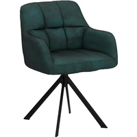 chairus Velvet Desk Chair Upholstered Armchair Home Office Chair 360°Swivel