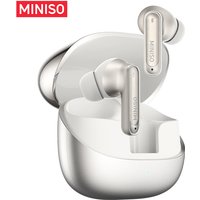 MINISO MS106 Wireless Bluetooth 6.0 In-Ear Earbuds, AI Language Translation, Hi-Fi Sound, IPX5 Waterproof, for Office/Sports/Study and Audio Calls, Built-in Microphone, TWS In-Ear Design