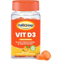 Haliborange Adult Vitamin D Bone Muscle & Orange Gummies - 45 Gummies