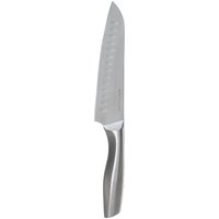 5five Gesmeed RVS Santoku Mes - 32 cm, Zilver