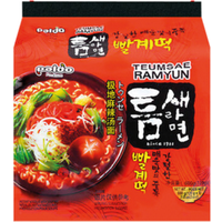 Paldo instant noedels Teumsae Ramyun 120 g 5pack