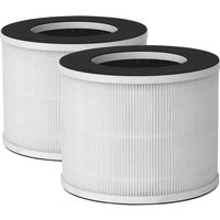 TRULIVA Vervangingsfilter voor KJ260 luchtreiniger, H13 True HEPA & actieve koolstoffilter, 4-traps filtratie, compatibel vervangend luchtfilter