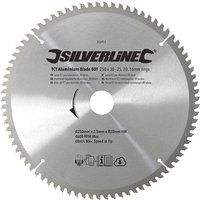 Silverline TCT Aluminium Blade 80T