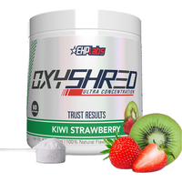 EHPlabs OxyShred Thermogenic Daily Wellness Support Powder Kiwi Strawberry Flavour - 60 Servings