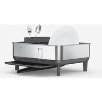 Simplehuman Compact Steel Frame Dishrack, Brushed Stainless Steel