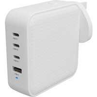 Hyper® HyperJuice 100W USB-C GaN Travel Charger (3C+1A) - White