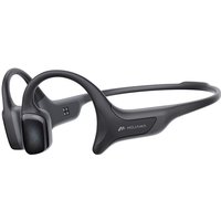 Mojawa HaptiFit Terra Advanced Smart Sports Wearable, Open Ear Bluetooth Bone Conduction Headphones with Mic and 32GB MP3, Waterproof Wireless Earphones for Workouts, Swimming and Running, Black