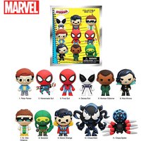 MARVEL Spider Man Serie PVC Blind Bag Verzamelzak Clip One Size 1 Stuk Willekeurige Personage Inclusief Peter Parker Doctor Strange Norman Osborne Doctor Octavius Scorpion Nico Minoru Mystery Unboxing Verrassingsfiguur Voor Fans Collectie Rugzak Accessoire Verjaardagscadeau