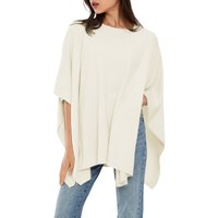 PULI Womens Shawl 0062 whiteF