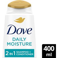 Dove Shampoo - Dagelijkse 2-in-1 400 ml.
