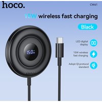 CW61 Phantom Magnetic Wireless Charger - Black