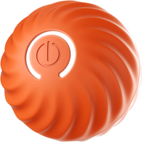 Petgravity Slimme Bouncy Ball (voor middelgrote honden) Oranje