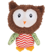 Rosewood Little Nippers Boggle Owl Cat and Kitten Toy