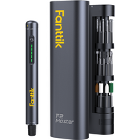 Fanttik F2 Master Mini Cordless Rotary Tool Kit, NeoPulse Motor, 5 Speed, 25000 RPM, Revostor Hub, 35 Accessories, Engraving Pen, for 3D Printer Sanding, Polishing, Drilling, Carving, DIY Crafts