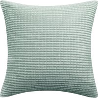 Deconovo Velvet cushion cover light green color 45*45cm 1pc