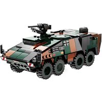 WANGE Boxer gepantserde voertuig 438 stuks bouwstenenset voor hobbybouwers