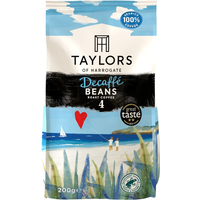 Taylors Decaffe Coffee Beans 200g