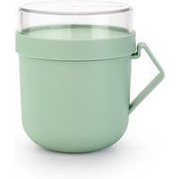 Brabantia Make & Take Soup Mug, 0.6L - Jade Green