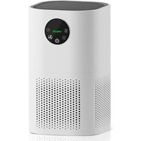 Rouny luchtreiniger voor thuis, H13 echt HEPA-filter, CADR 150 m³/u, bereik 20-50 m², slaapmodus ≤25 dB, luchtkwaliteitsdisplay, 4 ventilatorsnelheden voor huisdieren en slaapkamer, AP-T1