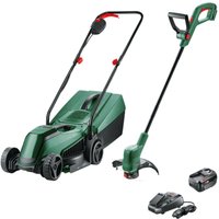 Bosch tuingereedschap - 18 V accu-grasmaaier- en grastrimmerset