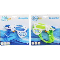 SPLASH & FUN transparant waterpistool, 16 cm, assorti in 2 kleuren/stijlen