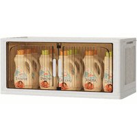 SNSP Four Tier Set Storage Box - Storage Cabinet Foldable Organiser Storage Container 84 L x 4pcs