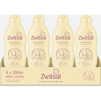 Zwitsal Kamille Bodylotion 4*200 ml