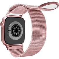 Apple watch bands (46mm/45mm/44mm/49mm)+(S3/2/1 42mm) Rose Pink(circle)