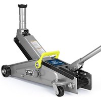 TCE Horizontale Hydraulische Krik 3t 150-530 mm Hoogte Verstelbaar Zwaarbelastbare Staalconstructie met Veiligheidsklep CE-gecertificeerd voor Bandenwissel Geschikt voor Auto's SUVs MPVs BIG RED TORIN