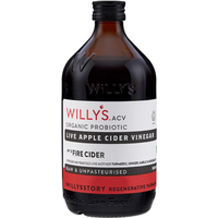 Willys Organic Fire Cider Apple Cider Vinegar - 500 ml