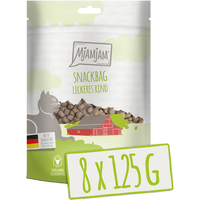 MjAMjAM - Snackzak - Smakelijk Rundvlees 125 g x 8