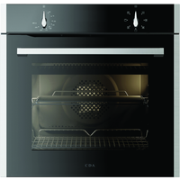 CDA SL100SS Built-In Fan Oven, 77L Single Rotary Control, Stainless Steel