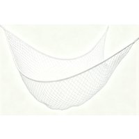 JORDAN&JUDY Toy Storage Net, stuffed Toys Storage Hammock, White