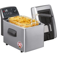 FRITEL Friteuse - Turbo SF® 4170 - Friteuse met filterdeksel - Friteuse voor olie en vast vet - Friteuse voor 2-4 personen met kijkvenster - 2400W - 3L