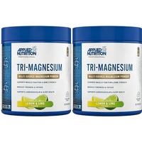 Applied Nutrition Tri Magnesium Relaxation Support Powder Lemon & Lime Flavour - 200g (2 Packs)