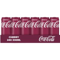 Coca-Cola Cherry Cola frisdrank - 24 x 330 ml