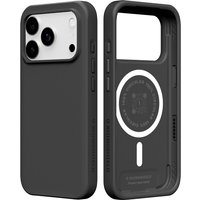 RHINOSHIELD Phone Case Compatible with MagSafe for iPhone 17 Pro | Absorbing Protection, Minimal and Slim Design with Military Grade Drop Protection, improved corner defense, slim, lightweight, SolidX Classic Black