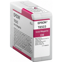 Epson T8503 originele inktcartridge, levendig magenta, 1 stuk