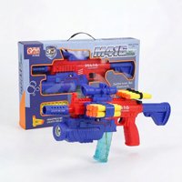 Tokky 2-in-1 kinderspeelgoedgeweer, volautomatische bellenblaasmachine en kogelwerper met zuignappen, inclusief 20 zachte kogels en schietdoel, M416 tactische look voor outdoor gevechtsspel, verjaardagscadeau voor jongens van 3-14 jaar