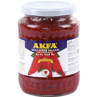 Akfa Tatli Biber Salcasi (tomatenpuree) 700 g (glas)