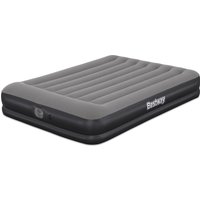 Bestway Tritech Luchtbed Queen met Ingebouwde USB Pomp - 80 inch x 60 inch x 14 inch (2,03 m x 1,52 m x 36 cm), Grijs
