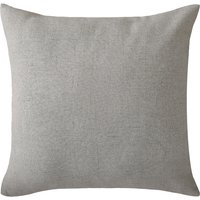 Deconovo faux linen cushion cover light grey color 45*45cm 1pc