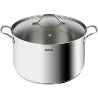 Tefal Intuition soeppan - 30 cm, RVS, glazen deksel